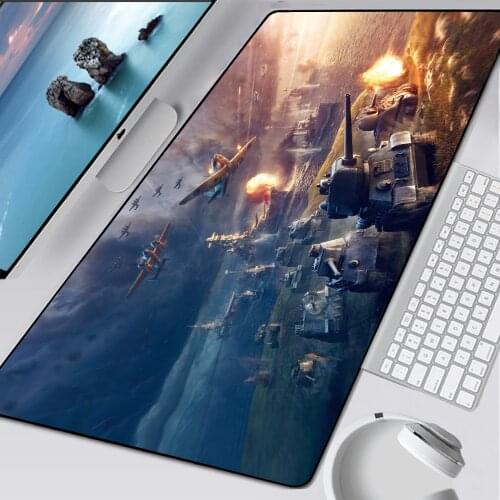 Tank Series Speed Mousepad World of Tanks Large Gaming Mouse Pad Anti-slip Rubber Keyboard Mouse Mat PC GAME Mat For LOL CSGO