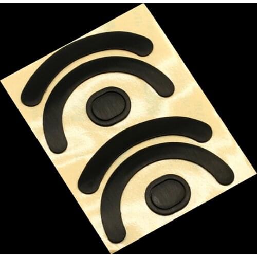 Besegad 2 Set Mice Feet Mouse Skates Pads Replacement for Logitech G403 G603 G703 Gaming Mouse Black