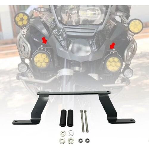 Motorcycle LED Lights Bracket Auxiliary Lights Fog Lights Brackets For BMW R1200GS LC ADV R1250GS Adventure 2014-2019 2017 2018
