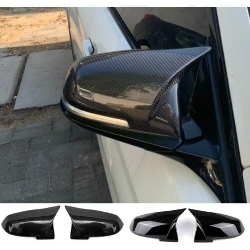 For BMW 1 2 3 4 X M Series Rear View Side Mirror Cover F20 F21 F22 F23 F30 F32 F36 X1 E84 F87 M2 Carbon Style Car Accessories