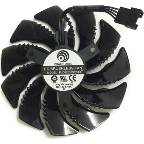 PLD09210S12HH 87mm Graphics Card fan GPU Cooler For GIGABYTE GV-N1060D5/N1050WF2OC/N105TWF2OC/N105TG1 GAMING Card As Replacement
