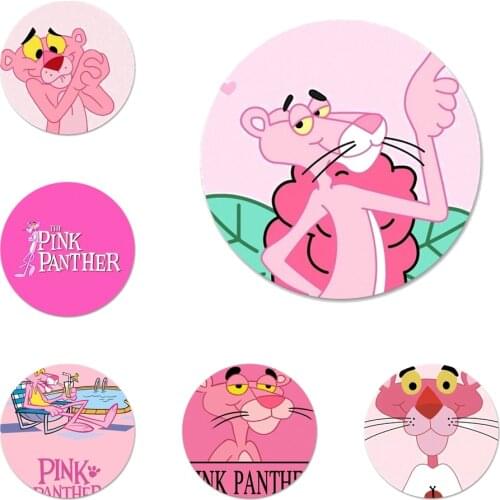 Pink Panther lovely Badge Brooch Pin Accessories For Clothes Backpack Decoration gift
