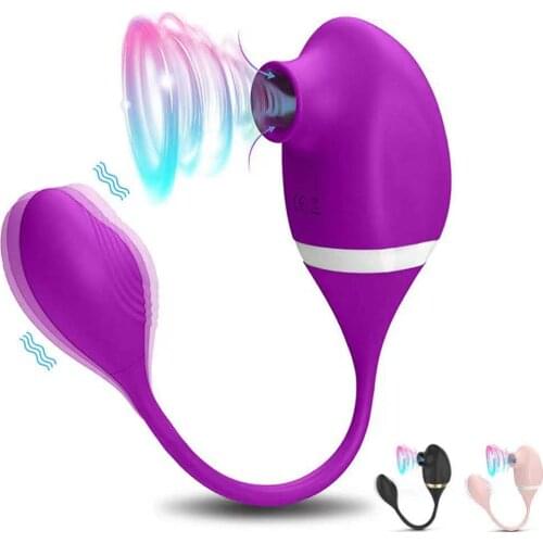 Powerful Sucking Vibrator Sex Toys For Women Clit Sucker Clitoris Stimulator Vibrating Love Egg Ball Intimate Goods For Adults