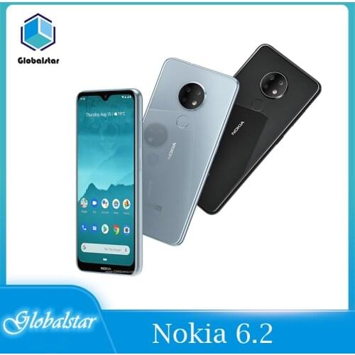 Nokia 6.2 Refurbished Original Nokia 6.2 4G WIFI GPS 16MP Camera 128GB/64GB Unlocked Android 9.0 Mobile Phone Cheap Cell phone