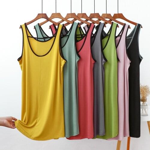 Sleeveless backless sexy nightdress summer thin suspenders temptation beauty back net red vest pajamas women summer