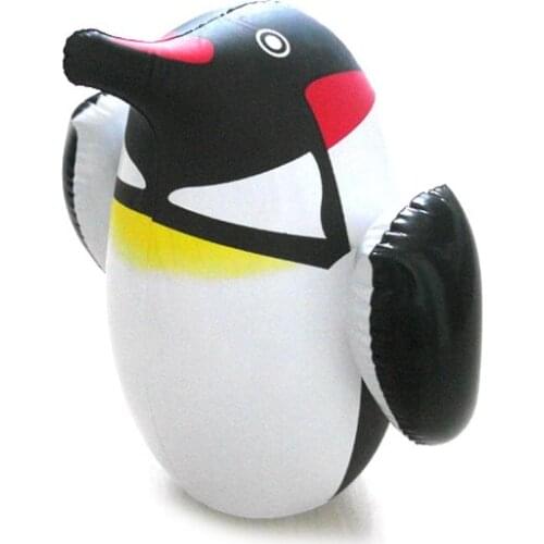 Penguin Inflatable Toys Inflatable Cute Black Penguin "daruma" Toys "daruma" Inflatable Animals Baby Toys 2020