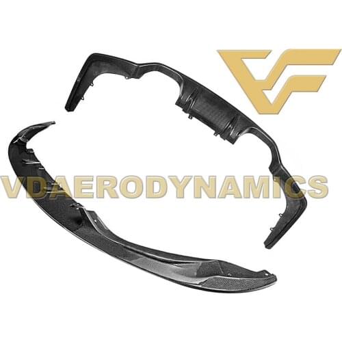 Suitable For 12-18 BMW F80 F82 M3 M4 VAD-D Carbon Fiber Full Lip Body Kit Front Lip Rear Lip Diffuser