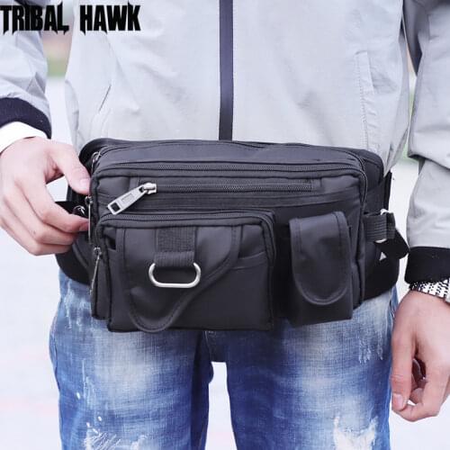 New Fishing Bag 25x10x15cm Multifunctional Outdoor Fishing Tackle Bagpack Waterproof Waist Bag Army Tactical Bolsa Pesca