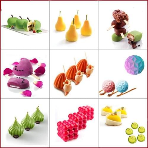 High quality 3D silicone mold DIY cake mold creative cake tool baking tool no smell and easy demoulding Cake Decorating Tools