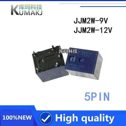 1PCS 100%Original New Relay JJM2W-12V JJM2W 12V JJM2W-9V JJM1-9V JJM2W 9V 12VDC 9VDC