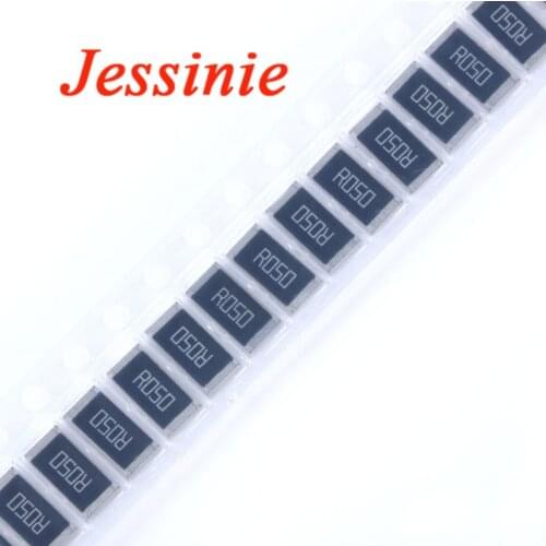 50 pcs 2512 SMD Resistor 1W 0.05 ohm 0.05R R050 1% 2512 Chip Resistor High Precision