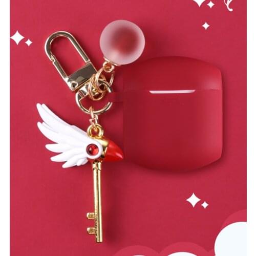 For Edifier LolliPods cover cute cartoon with keyring Headset silicon case fashion For Edifier TWS200 Earphone case capa