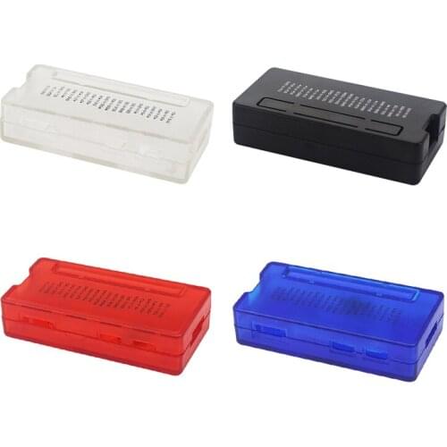 Newest Raspberry Pi Zero W Case 4 Colors ABS Case Red Transparent Blue Black Plastic Box for Raspberry Pi Zero V1.3