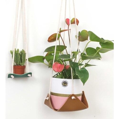 Hanging Plant Pot Flower Pot Hanging Basket Plant Hanger Wall Decor Gardening Flowerpot Hanger Garden Hanging Planter Basket