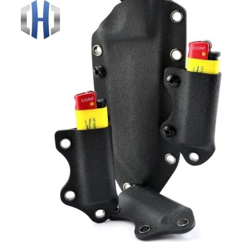 DIY Material Knife Handle Lighter Scabbard K Sheath Case USA Kydex 2 Set Screw (Lighter Not Including)