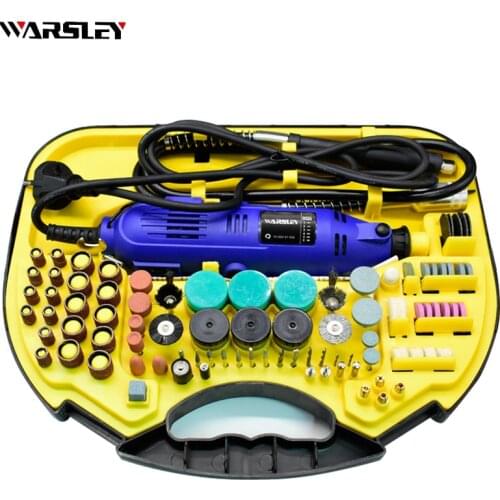 180W Electric Mini Drill Dremel Rotary Tool Engraver Tools For Polishing Grinding Sanding Drilling Engraving 111pcs Accessories