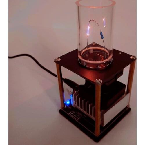Esound Plasma Audio Wireless Bluetooth Speaker Music Arc Tesla Coil Quartz DIY Experimental Technology Science Education