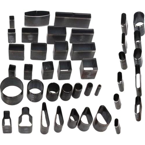 Leather Cutting Tool, 39 Shape Style Hole Hollow Cutter Punch Kit Leather Craft