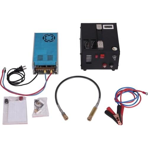 Smallest 12V Portable Mini PCP Charging High Pressure Compressor Scuba Pump with Power Converter