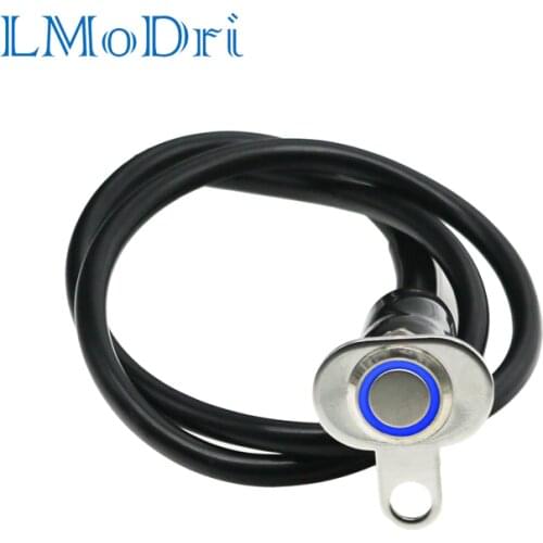 LMoDri 3 Color Lights Motorcycle Switch ON-OFF Handlebar Adjustable Mount Waterproof Switches Button 12V Headlight Switch