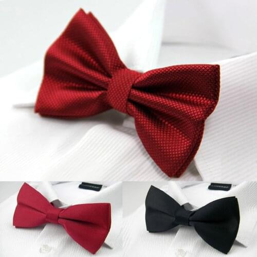Men Ties Fashion Butterfly Party Wedding Bow Tie For Boys Girls Candy Solid Color Bowknot Accessories Bowtie