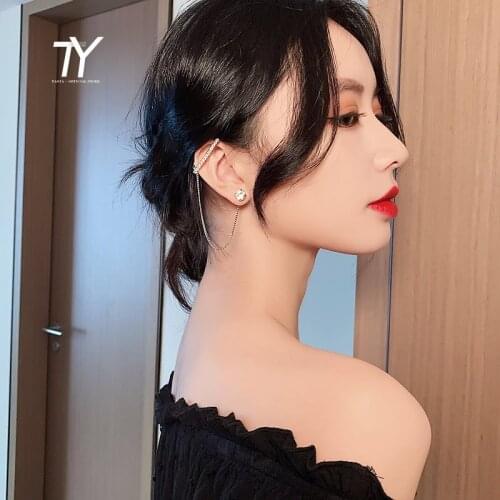 New asymmetric long earrings luxury Korean womens accessories unusual earrings for Halloween party sexy Earrings pendants acc