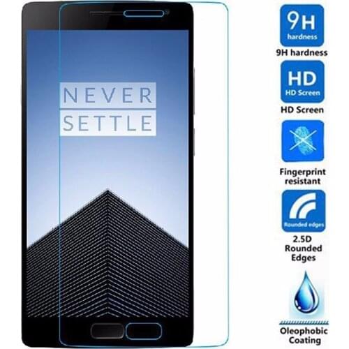 Original Tempered Glass Screen Protector guard GLASS film for oneplus two 2 for oneplus 1 one one plus one+safe package