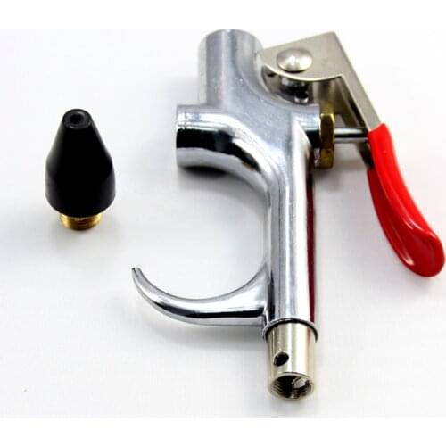 Air Compressor Blow Gun Pneumatic Tools Air Spray Blower Two Nozzles Narrow Space Dust Cleaning