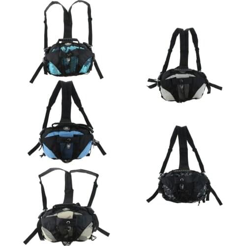 Roller Skates Waist Backpack Skating Sports Shoes Boots Carry Bag