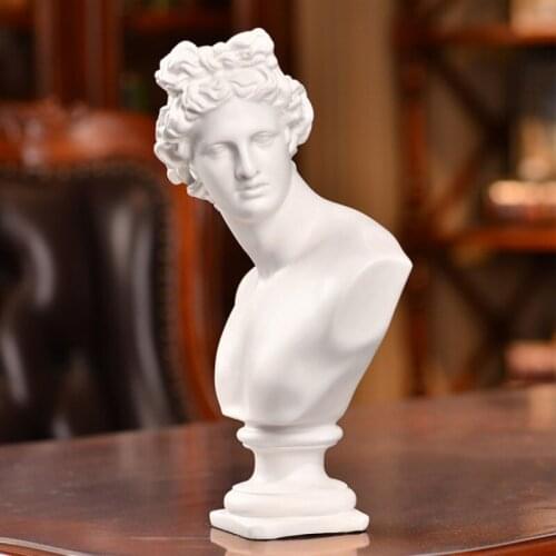 Euro-style David Sculpture Home Decoration Wedding Decoration Creative Synthetic Resin Craft Gift Home Decoration Accessories