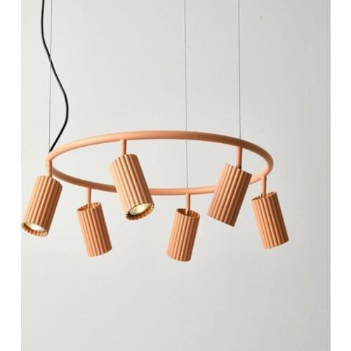 Modern Nordic Round Chandelier Lighting for Living Room Bedroom Kitchen Island Replica Design Chandelier LED Suspension Home