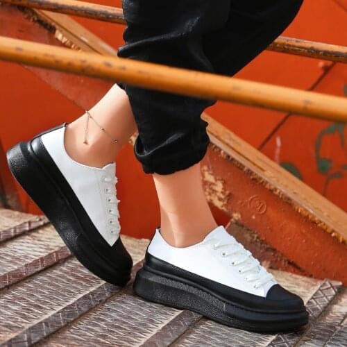 Tonar Voni Black/White Skin Sport Shoes New Season Convenient Seasonal Style Sneaker