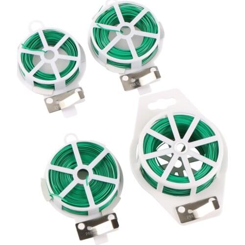 Vegetable Binder Twine Plant Support Type Tomato Clips Trellis Garden Vine Bound Cord Plant Fixing Clip Cages 20/30/50/100 meter