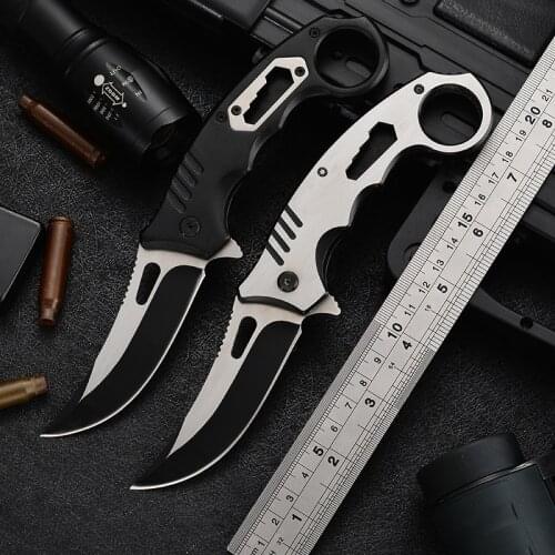Tactical Knife High Hardness Folding Knife Camping Tactical Outdoor Knife Outdoor Camping Climbing Tool Outdoor Folding Knife