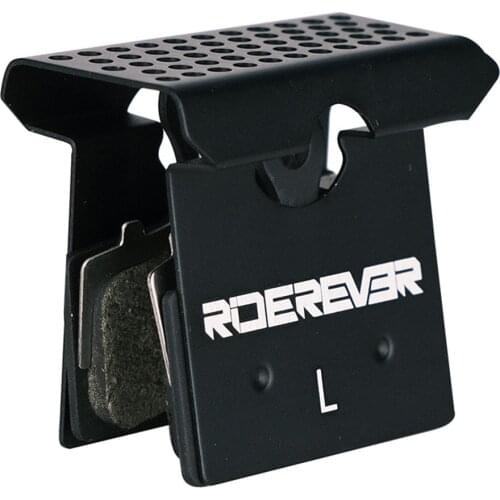 RIDEREVER MTB Cooling Fin Ice Tech Disc Brake Pads SLX Deore XT XTR M8000 Semi-metal + Powder Metallurgy Brake Pads 2021 New