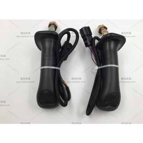 Free shipping for excavator parts Doosan Daewoo 225-9 300-9 DX60 260 380 handle glue joystick handle