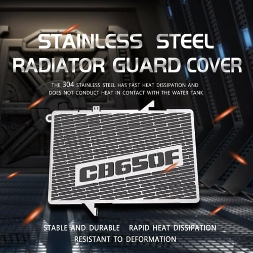 Motorcycle parts Stainless Steel Radiator Grille Guard Cover Protector For CB650F CB 650F CB650 CB 650 F 2014 2015 2016 14 15 16