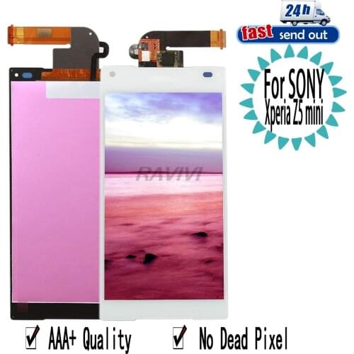 LCD For Sony Xperia Z5 Compact mini LCD Display Touch E5803 E5823 Screen Digitizer Assembly Replacement For SONY Z5 mini Compact