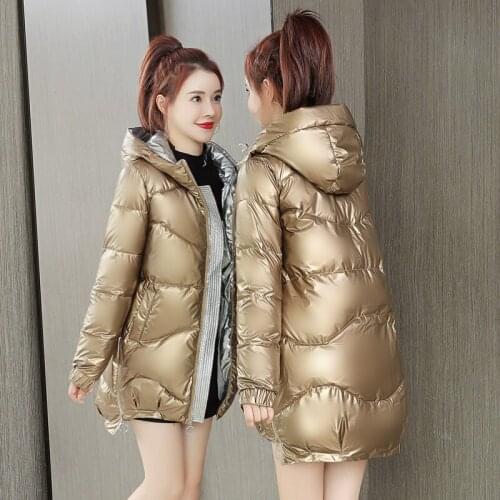 Winter Jacket Women Hooded Parkas Down Cotton-padded Coat Jackets for Women 2021 Female Midi Clothes Chaquetas Para Mujer HLY244