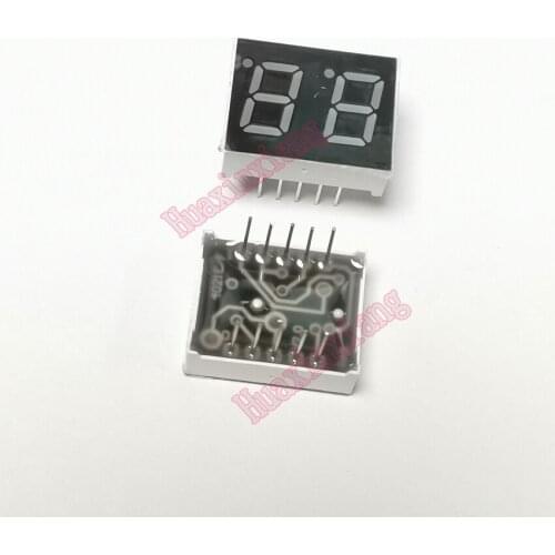 20PCS/Lot 0.4" 0.4 inch 2 Digits 7 Seven Segment Numeric Digital Display Red Color LED Common Cathode/Anode