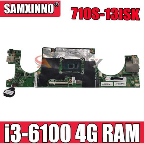 448.0A701.0011 motherboard for Lenovo 710S-13ISK xiaoxin air 13 laptop motherboard CPU i3 6100 4G RAM 100% test work