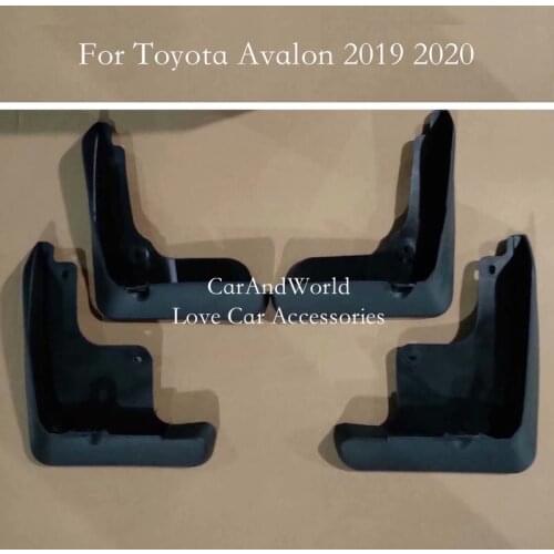 For Toyota Avalon XX50 2019 New Mudguard Splash Guar Mud Guards Mud Flaps Fender Cover Car Molding Styling Auto Accessories 4pcs