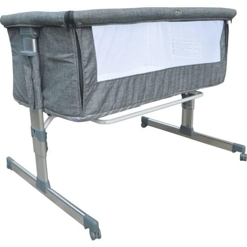 European And American Baby Bedside Bed Manufacturers Direct Sale Height Adjustable Cradle Independent Multifunctional B