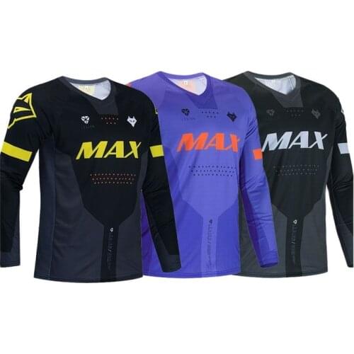 Motorcycle mountain bike team downhill jersey MTB Offroad DH fxr bicycle locomotive shirt cross country mountain jersey