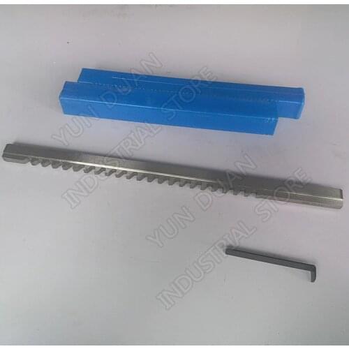 Keyway Broach B Push Type 1/8" inch High speed steel HSS Cutting Tool for CNC Broaching machine Metalworking