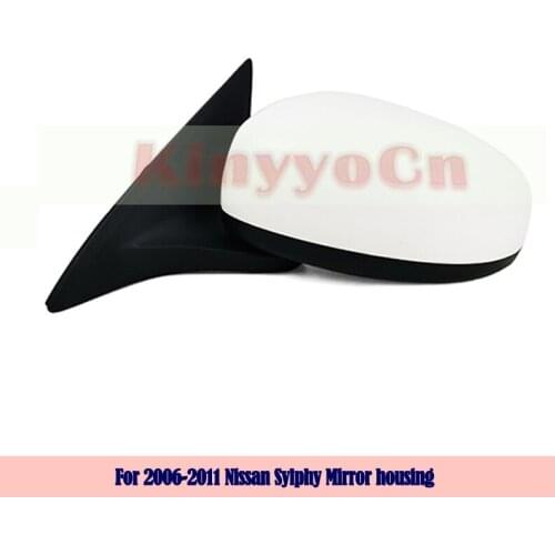 Kinyyocn For Nissan Sylphy 2006 07 08 09 10 2011 External mirror Rearview Mirror Rear view mirror outer side mirror Assembly