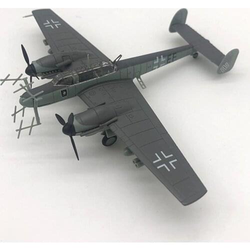 BF-110 Fighter 1/100 Scale German AirCraft Plane Model for Collection Lovers