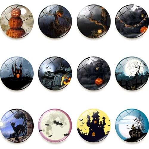 5Pcs/set Halloween series magnet set creative refrigerator magnets stickers strong neodymium Magnetic office stickers