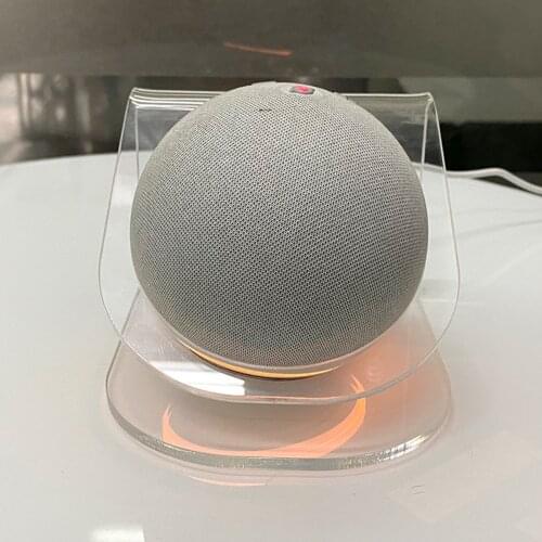 Wall Mount Stand For Alexa Echo Dot 4 Generation Hanger Holder Speaker Shelf Stable Stand Space Saving Bracket Assistants