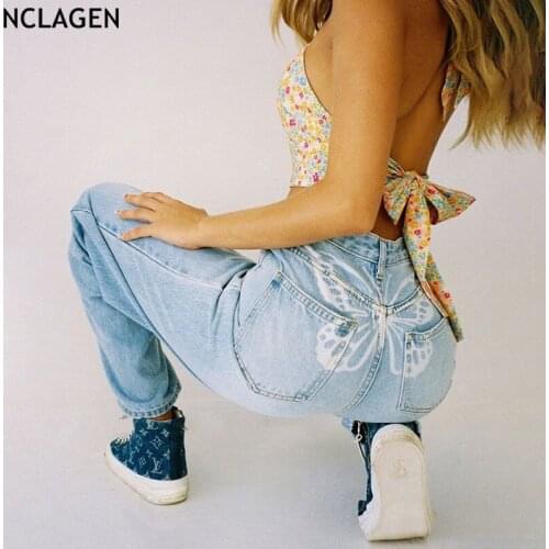 Широкие джинсы NCLAGEN China At AliExpress